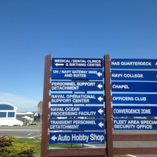 - Architectural Signage - Wayfinding Signage - Naval Hospital Oak Harbor - Oak Harbor, WA