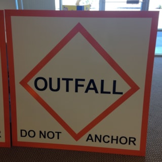 - Traffic & Safety Signage - Coast Guard Signage - Culbertson Marine Construction - Anacortes, WA