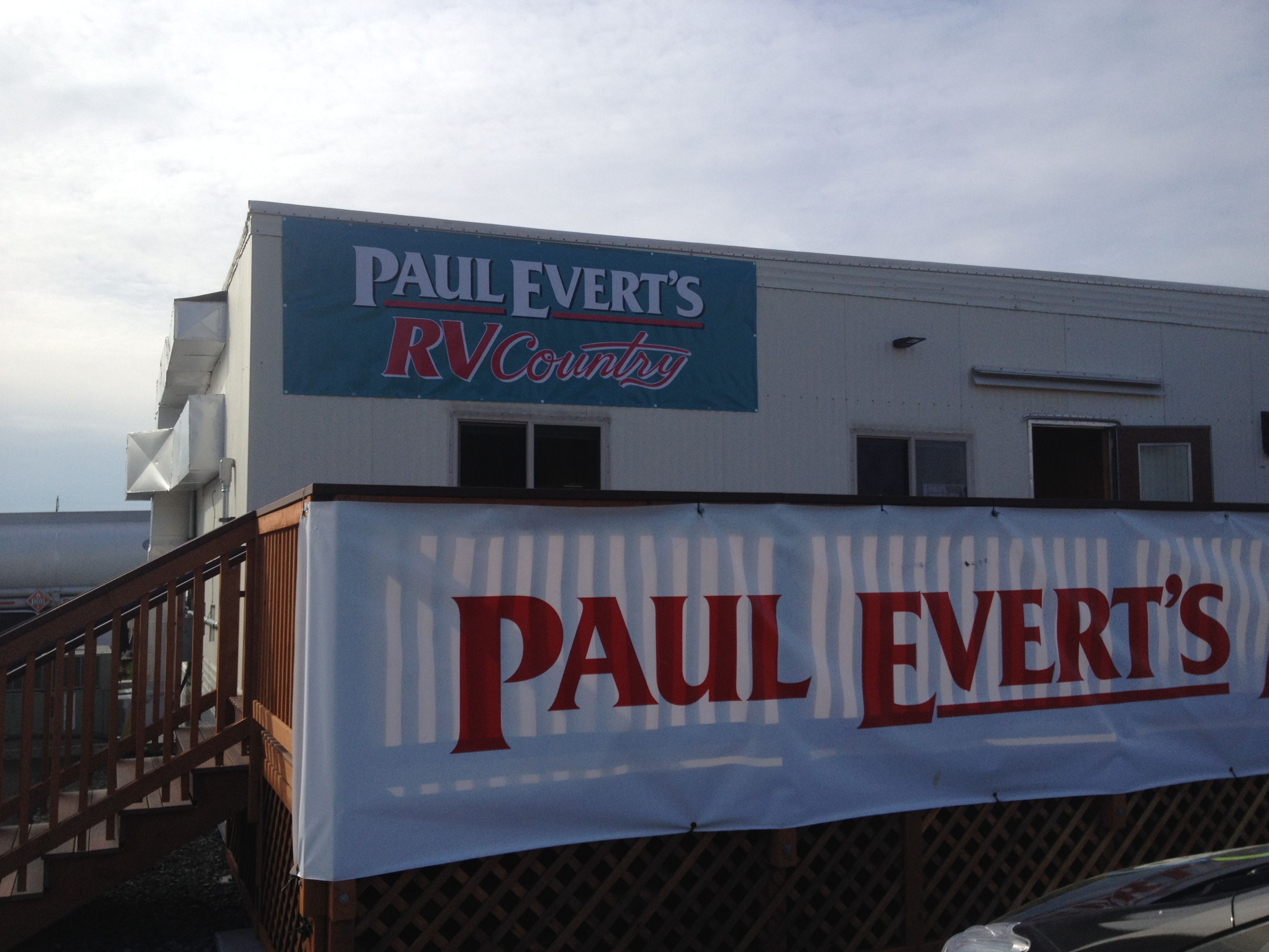  - Custom Banners - Vinyl Banners - Paul Everts RV Country - Mount Vernon, WA