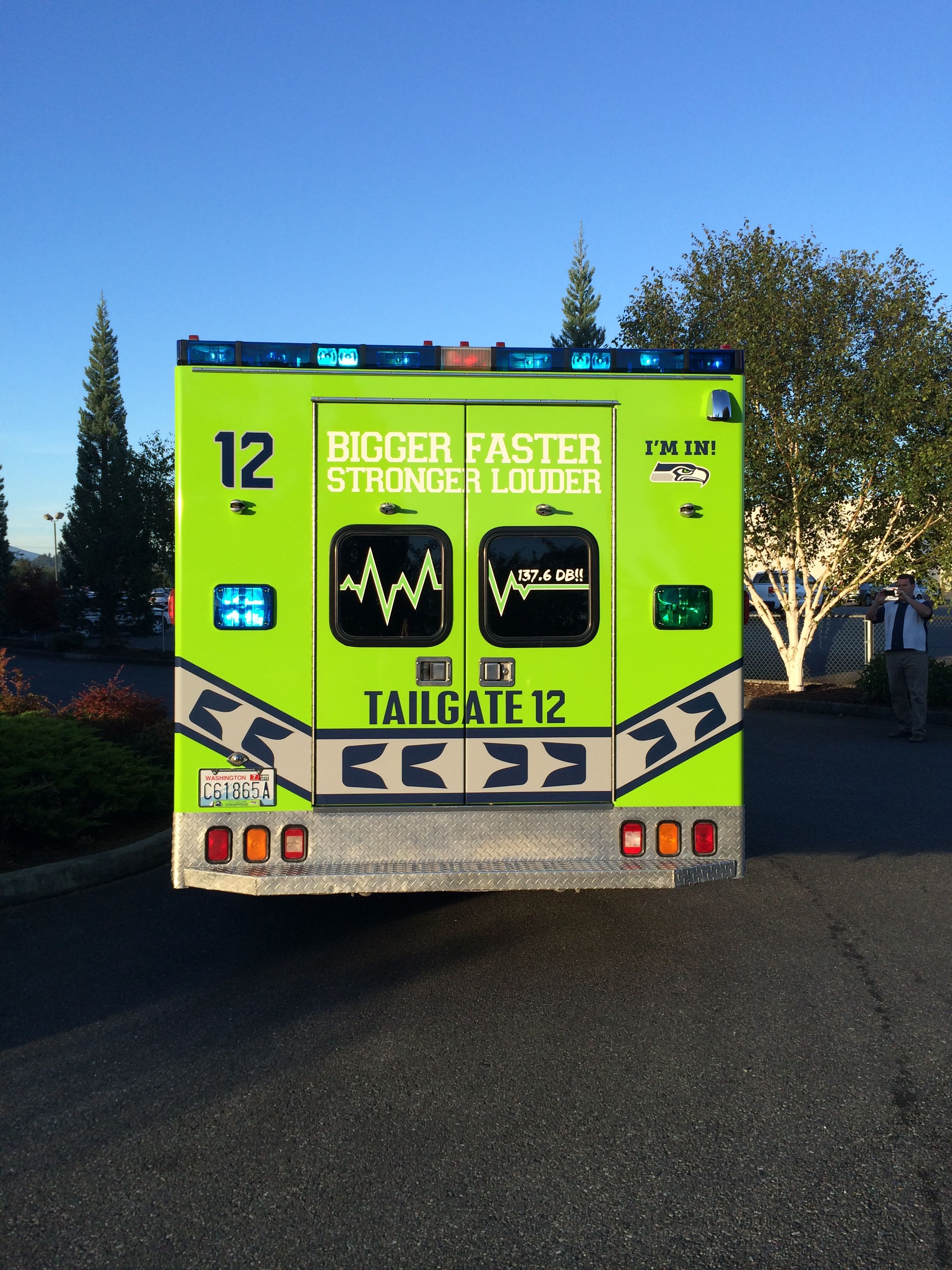 Everyone wins big with Image360 – Burlington’s “Fanbulance” 