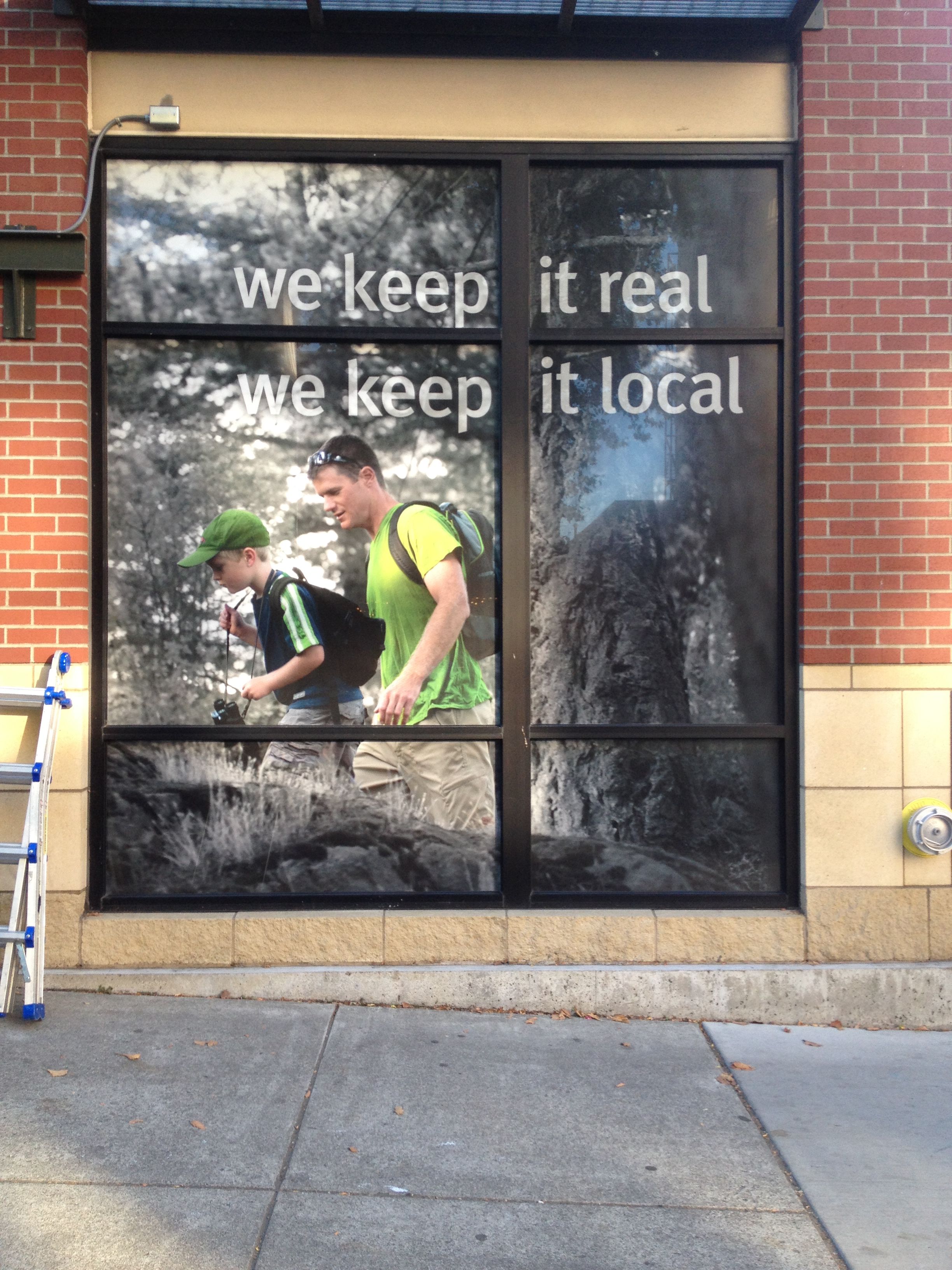  - Custom Graphics - Window Graphics - Skagit Bank - Bellingham, WA