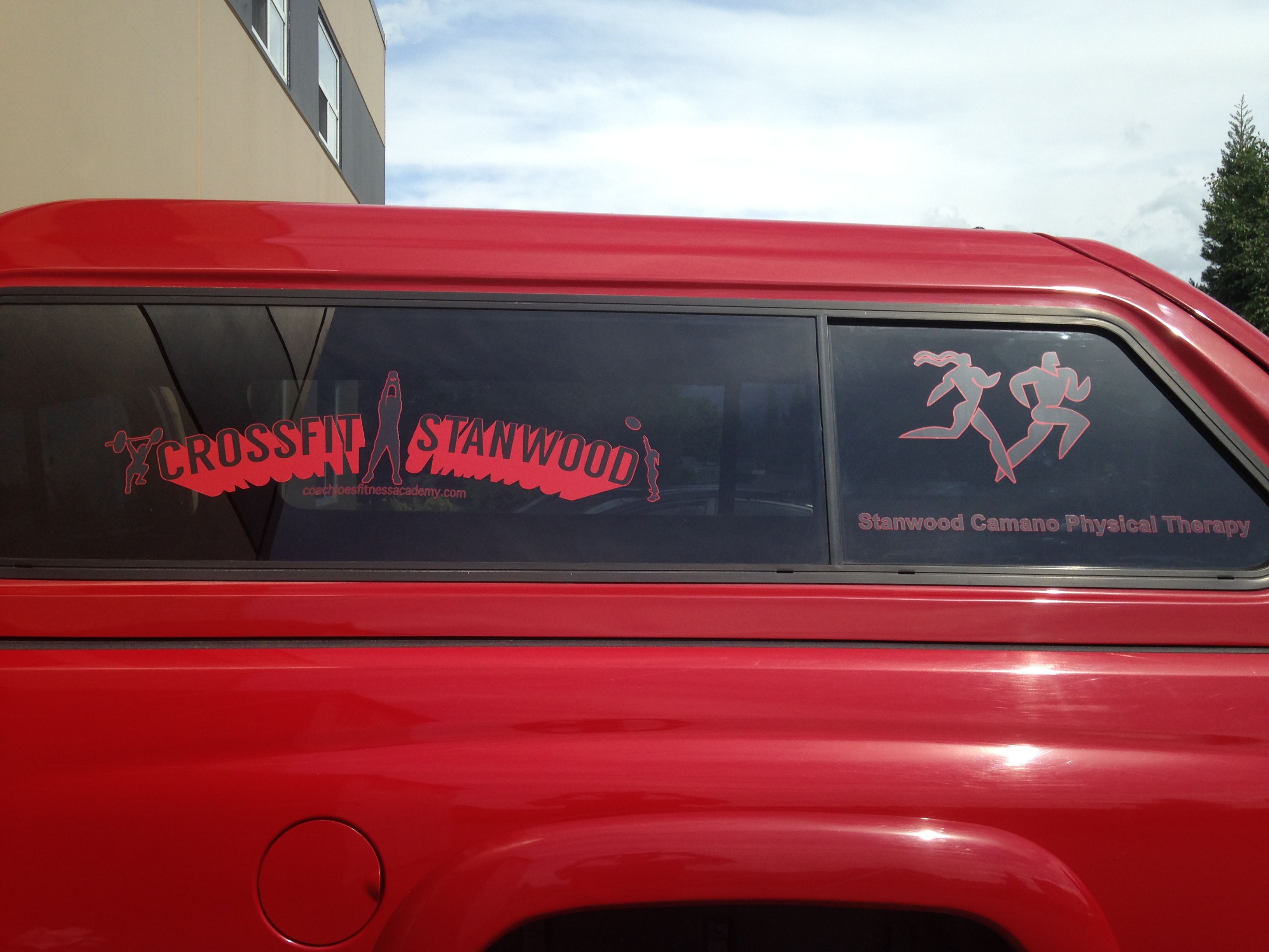  - Vehicle Graphics - Ready-To-Apply Graphics - Crossfit Stanwood - Stanwood, WA