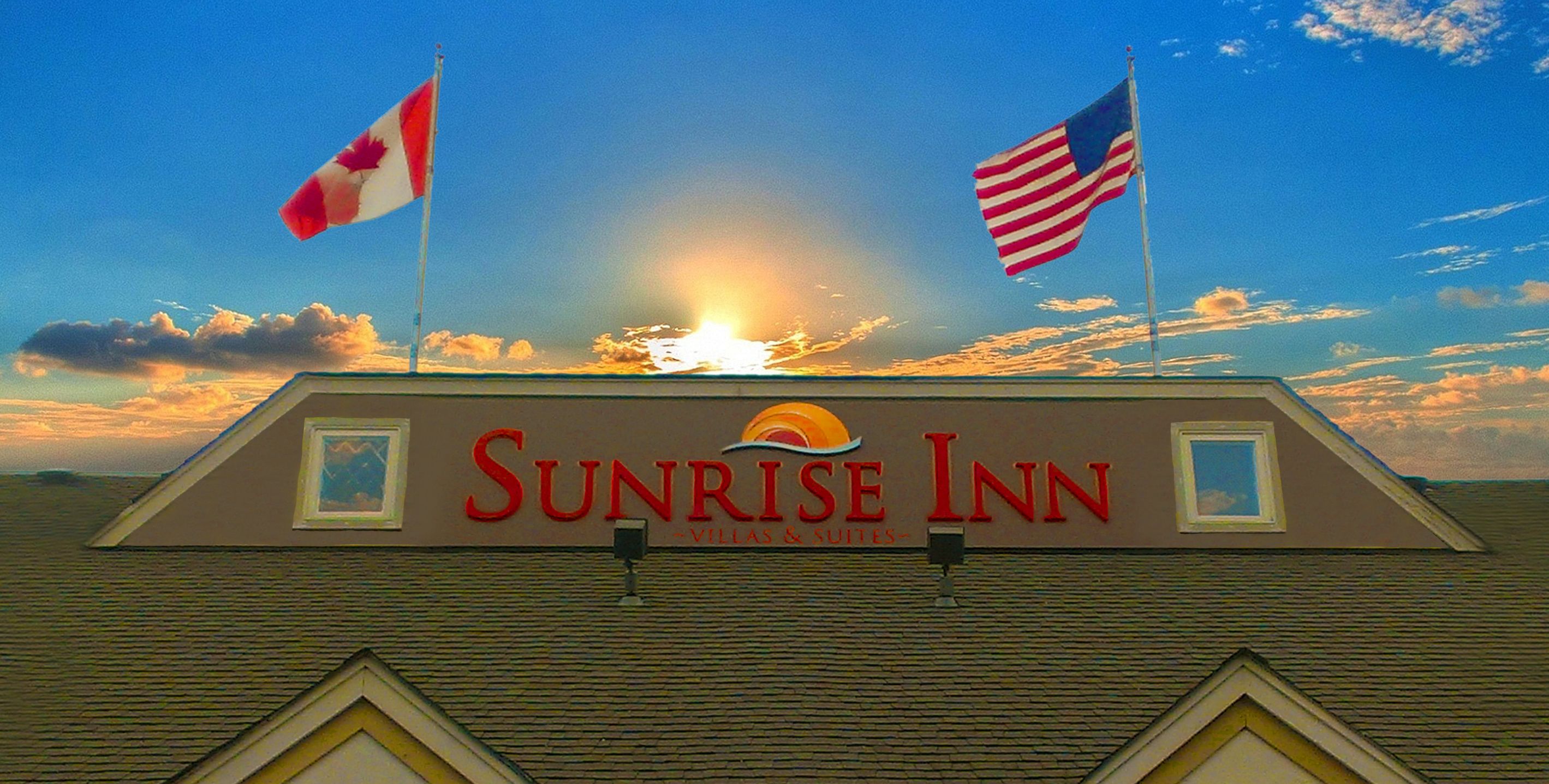  - Architectural Signage - Dimensional Signage - Sunrise Inn - Anacortes, Wa