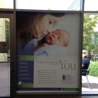 - Custom Graphics - Window Graphics - Skagit Valley Regional Health - Mount Vernon, WA