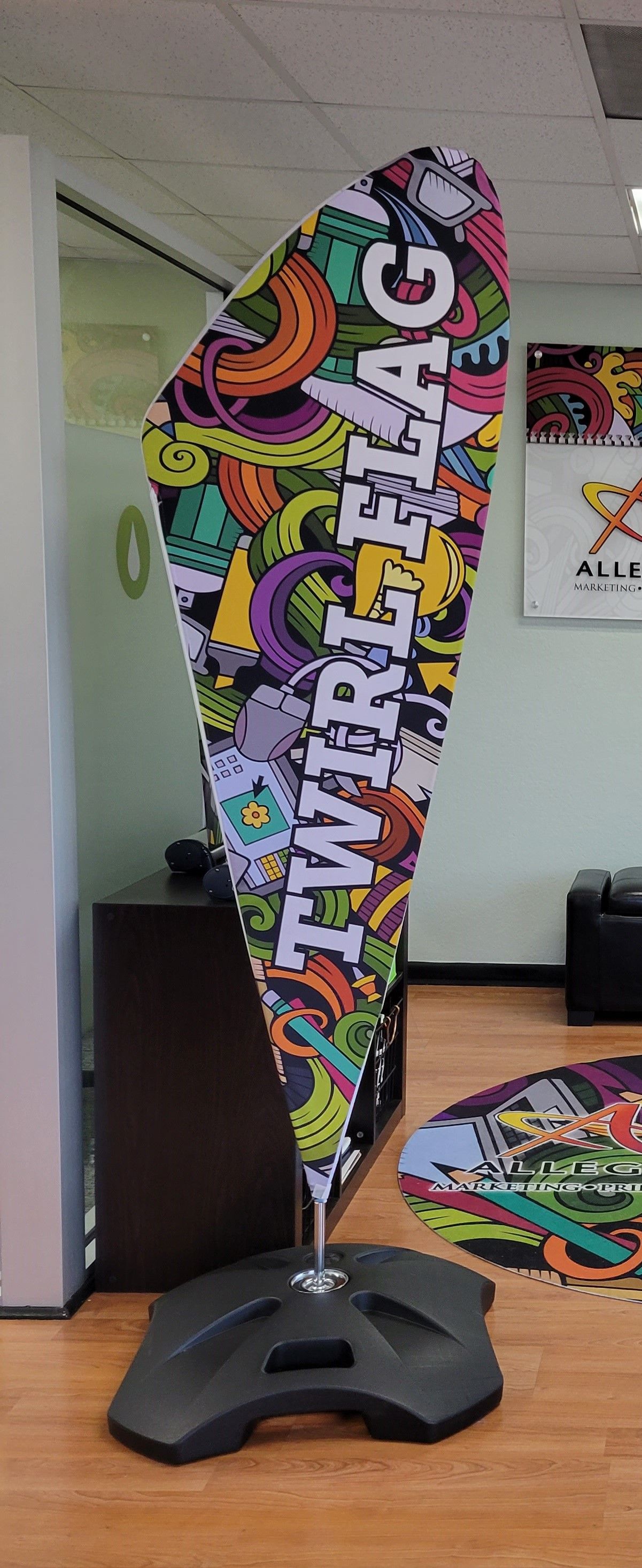 Feather Flags & Flutter Flags | Manufacturing | Bradenton | Fabric