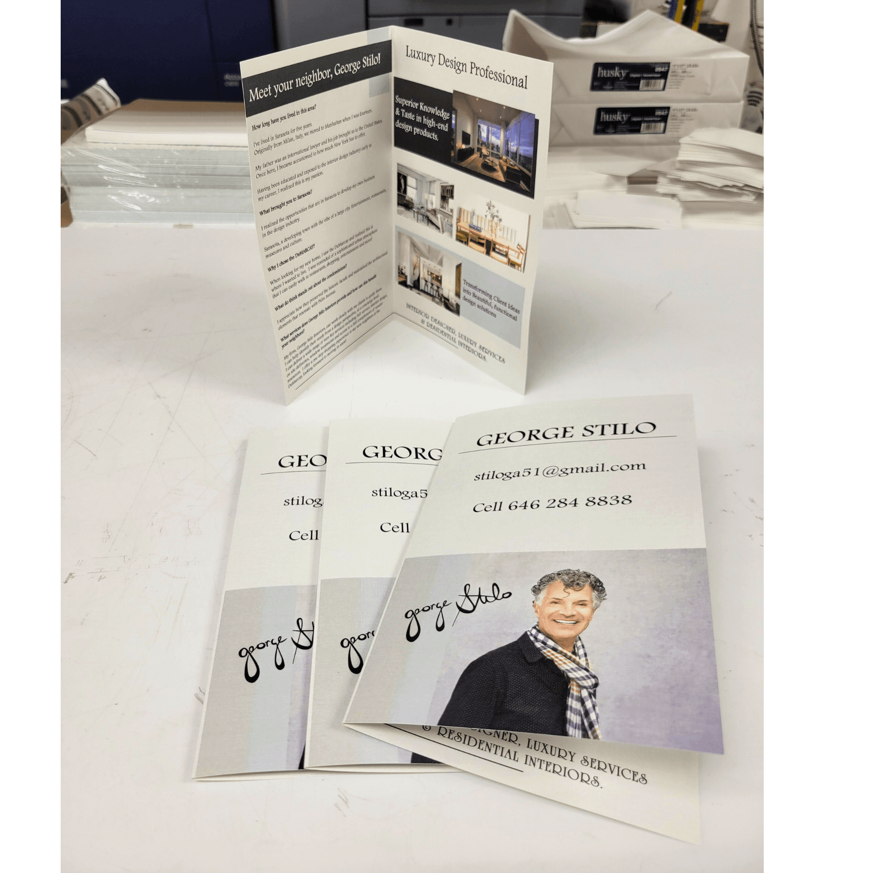 Brochures, Catalogs & Collateral | Interior Designers & Architects | Bradenton | Paper