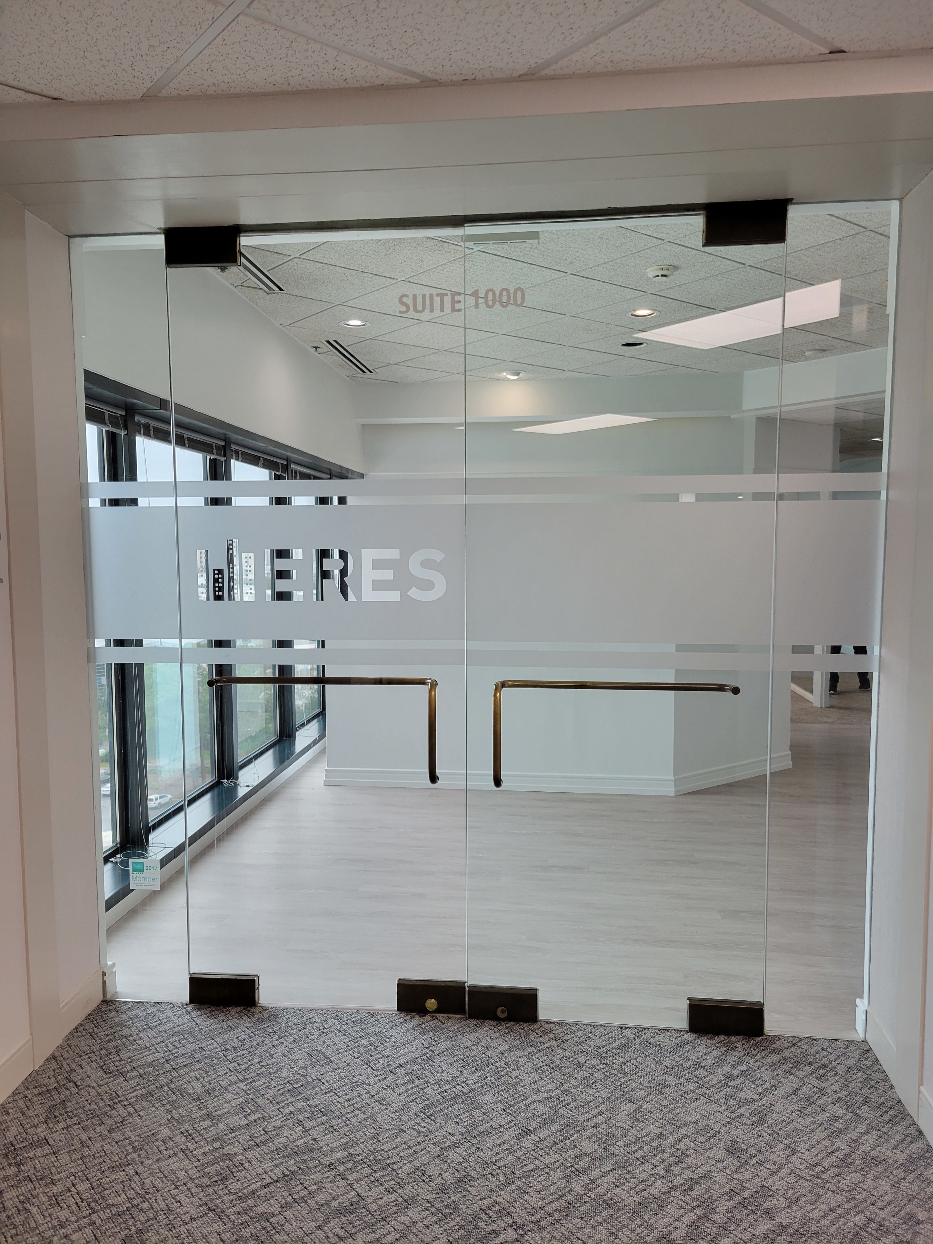 Privacy Window Film | Construction Signs | Sarasota | Vinyl