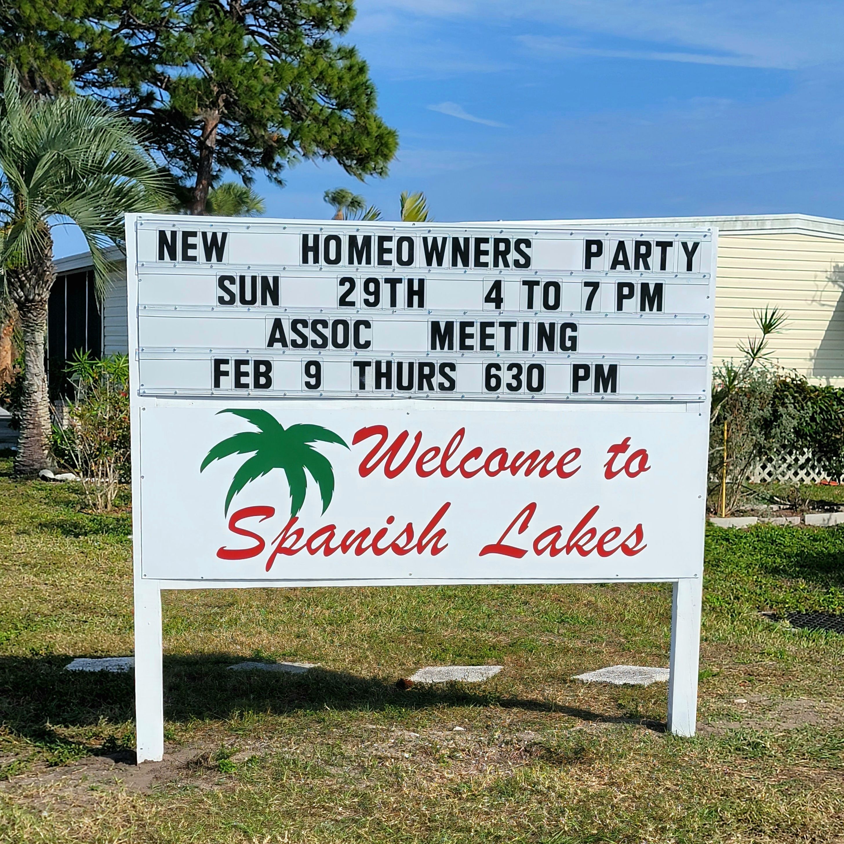 Post & Panel Signs | Property Management | Sarasota | Aluminum