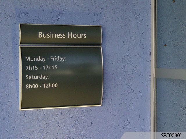 Directory and Wayfinding Signage