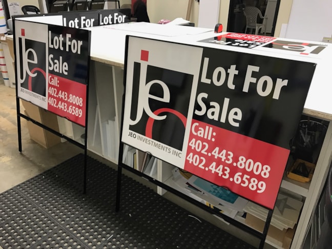 Real Estate Sign Frames