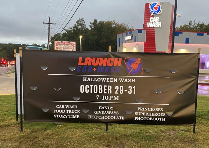 Fabric & Vinyl Outdoor Banners