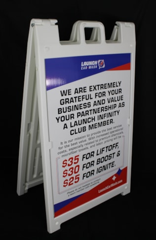 A-Frames & Sidewalk Signs