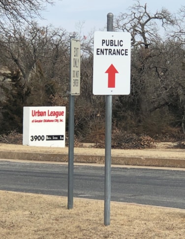 Parking Lot Signs