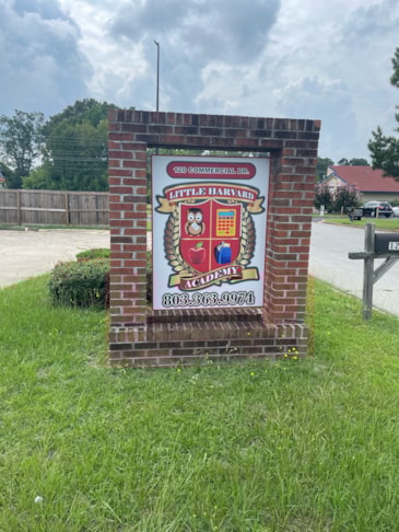 Little Harvard Academy Monument Sign