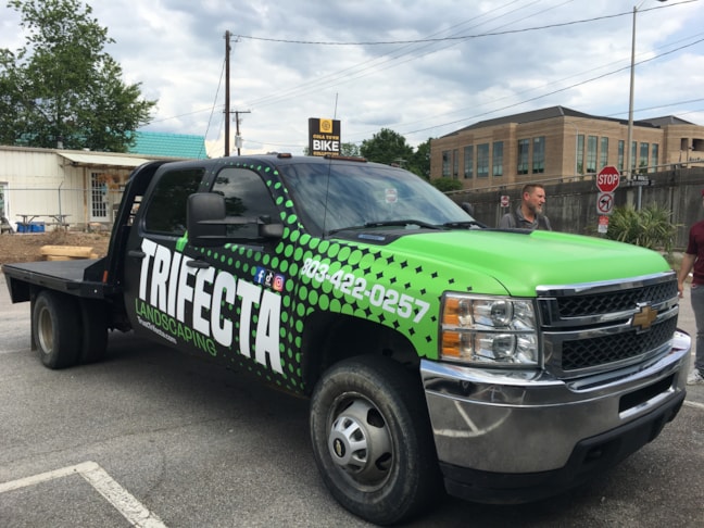 Trifecta Landscaping Truck | Full Wrap