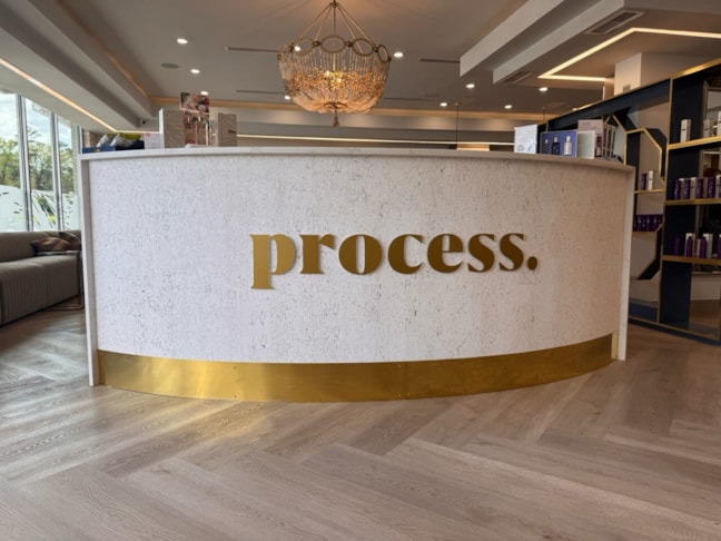 Process Salon Custom Signs & Signage 