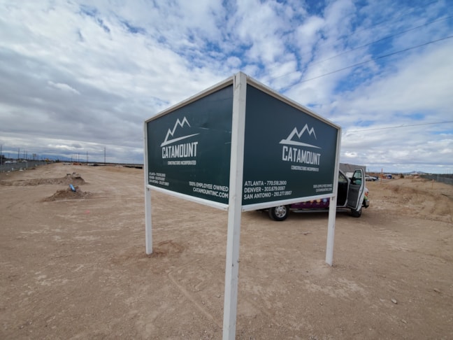 Signs for every purpose! We can design and produce the right sign for your needs!