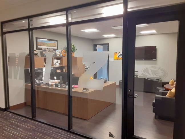 Etched Window Graphic