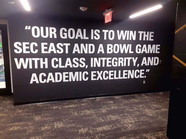 Wall Mural Lettering