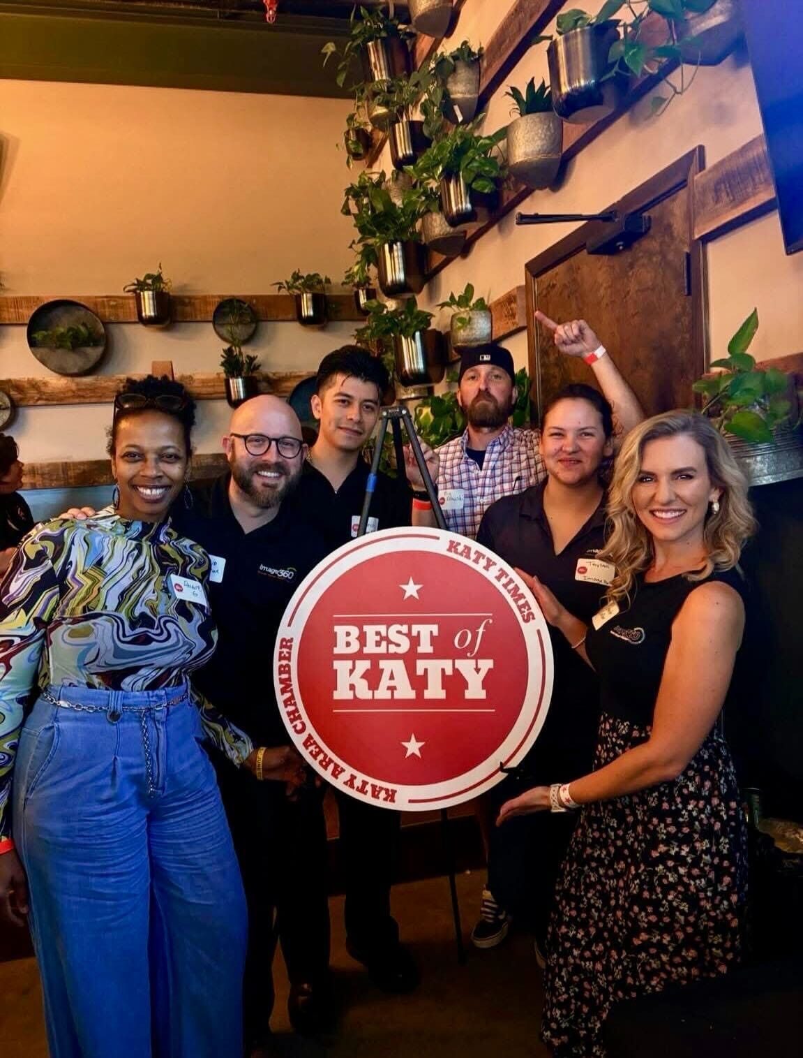 Image360 Katy team at Best of Katy awards 2025