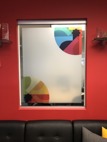 Frosted Window Graphics