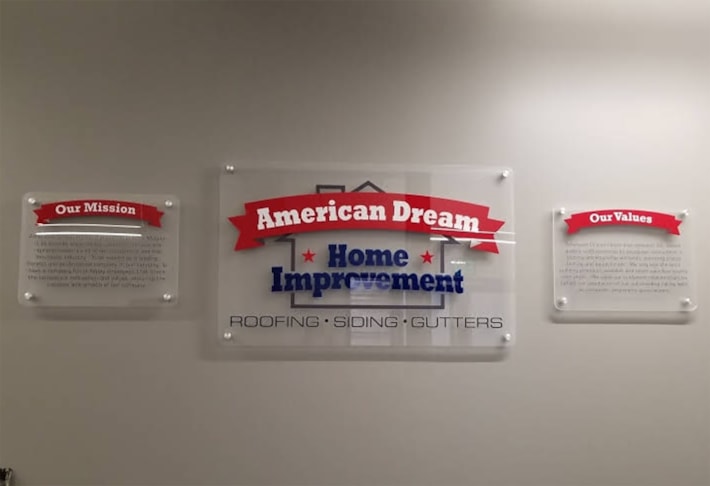 Clear Acrylic Impact Displays