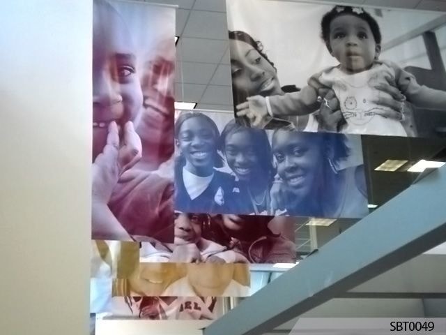 Interior Pole Banner