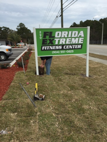 Post & Panel Signs | Gyms, Health Clubs, Fitness Facilities