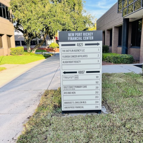 Directory and Wayfinding Signage
