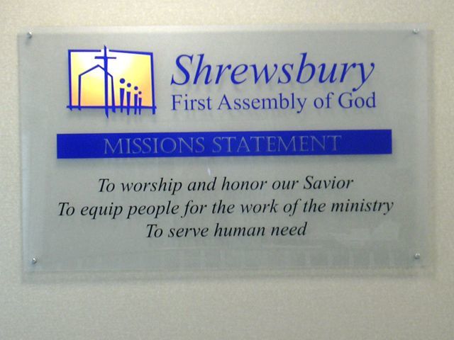 Indoor Plastic Signs