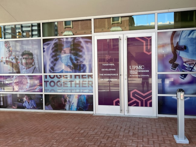 Door Decals | School, College, & University Signs