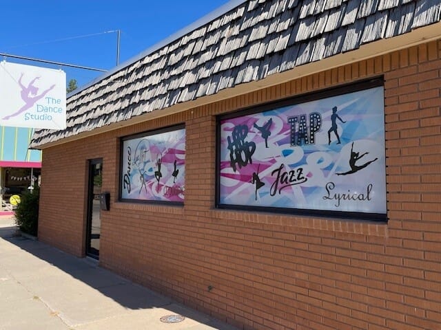 Window Graphics, The Dance Studio Hot Springs