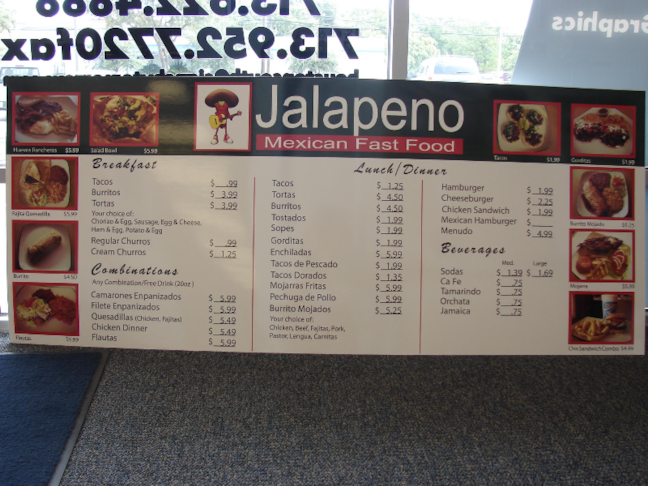 Menu Signs & Price List Signage | Restaurants & Foodservice