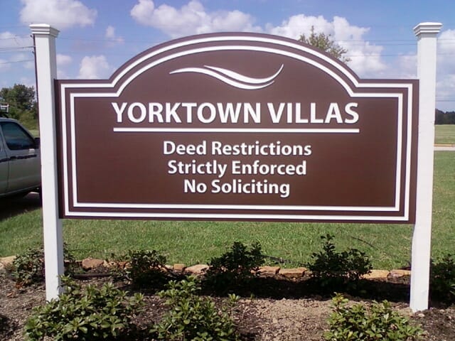 Post & Panel Signs | Property Management