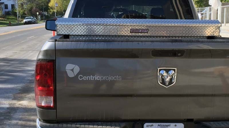 Vehicle Graphic for Centric Projects in Kansas City, MO