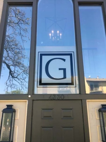 Exterior Vinyl Window Graphic for The Gorny Law Firm in Kansas City, Missouri