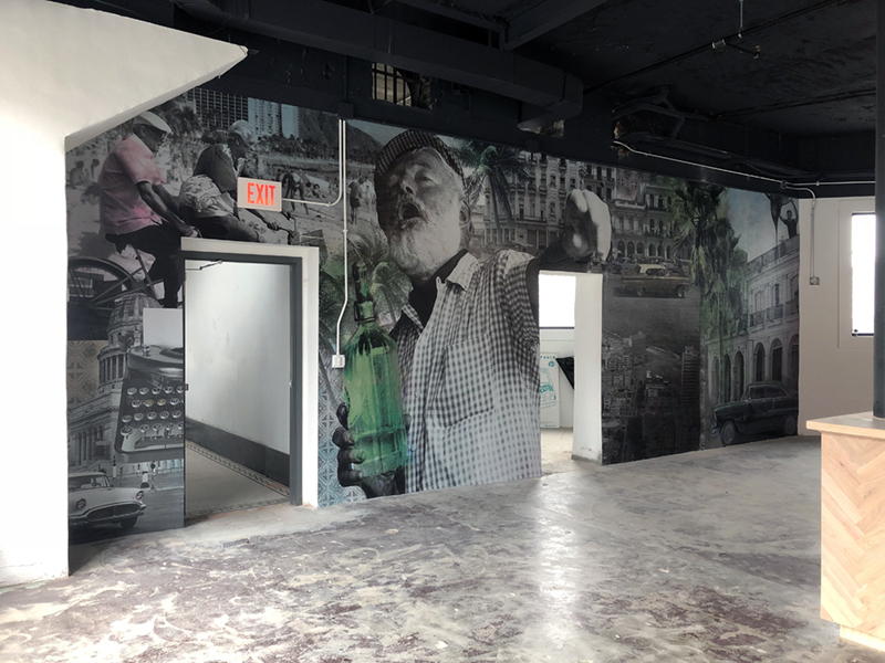 Interior Wall Graphic for Hermanos Design in Kansas City, Missouri