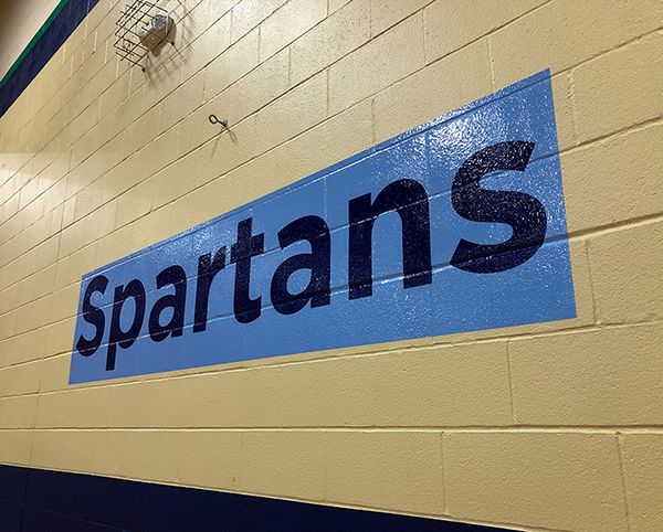 Gymnasium Wall Vinyl for St. Paul
