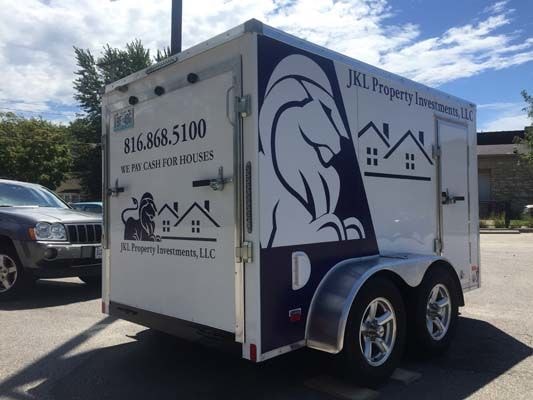 Trailer Cut Vinyl Graphics for Joseph Luke in Kansas City, Missouri