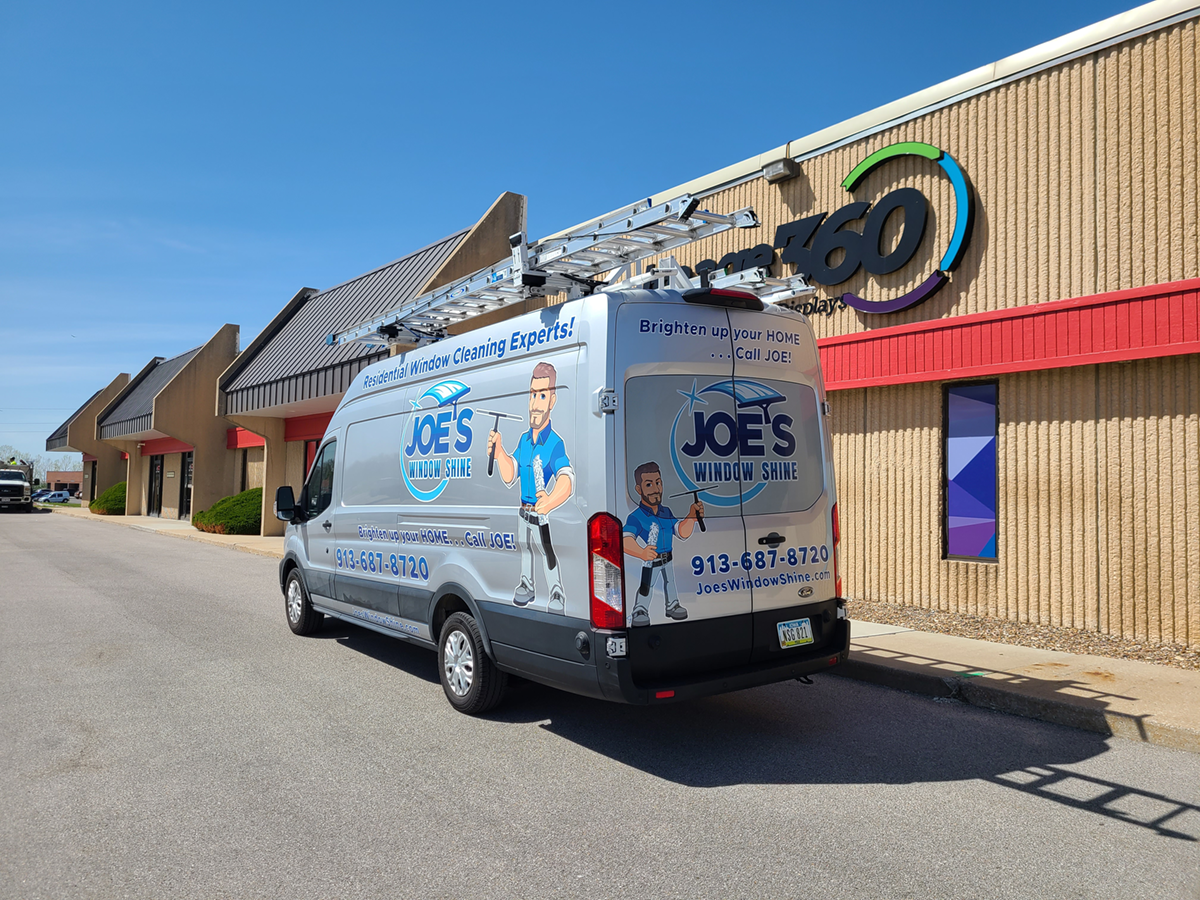 Partial Vehicle Wraps | Partial Van Graphics for Joe
