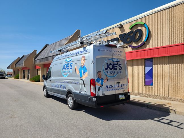 Partial Van Graphics for Joes Window Shine 