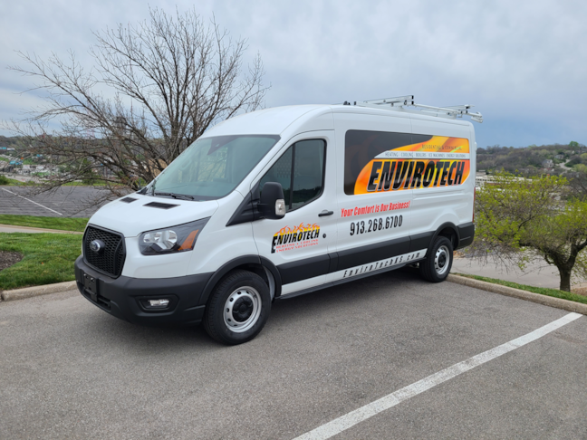 Van Graphics for Envirotech HVAC in Shawnee, Kansas