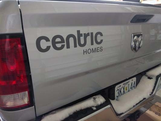 Fleet Pickup Truck Graphics for Centric Projects in Kansas City, Missouri