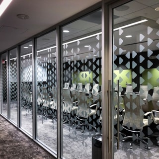 Interior Frosted Vinyl for CRB Engineers in Kansas City, Missouri