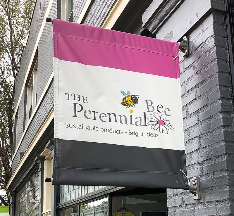 Exterior Vinyl Pole Banners for Greenworks in Kansas City, Missouri