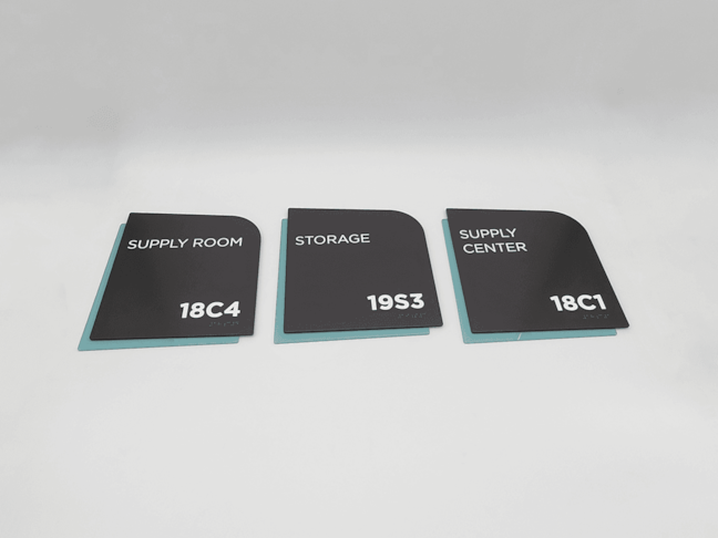 Custom ADA Braille Signage for Missouri Housing Development Commission in Kansas City, Missouri