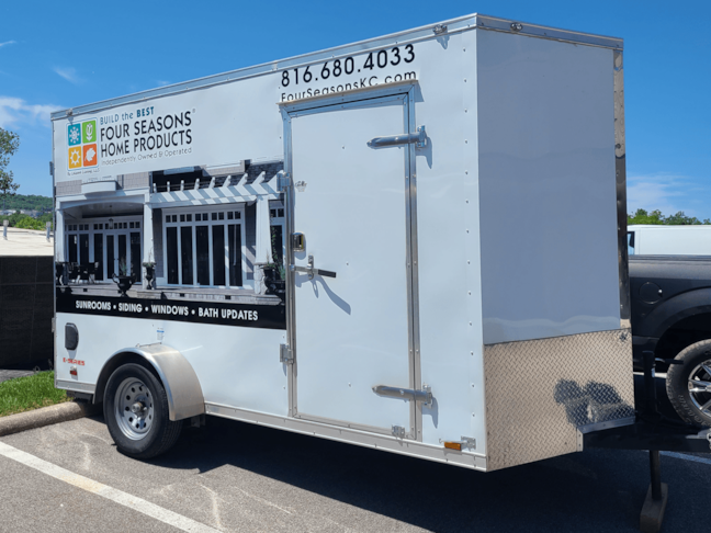 Trailer Fleet Graphics for Four Seasons Home Products in Lees Summit, Missouri