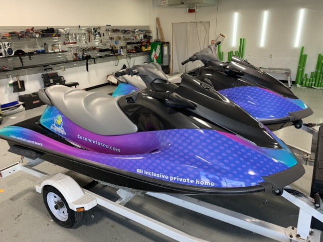 Custom JetSki Wrap