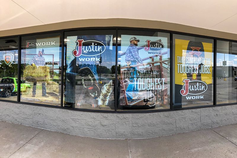 Second Surface Window Graphics for Chuck