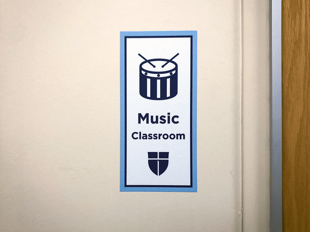 Interior Wayfinding Vinyl for St. Paul